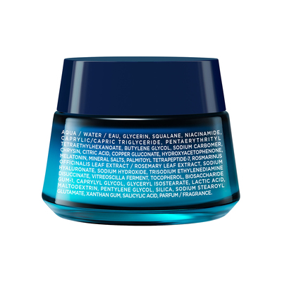 Крем для лица Vichy Mineral 89 ночной, восстанавливающий, увлажняющий для всех типов кожи с чистым мелатонином, 50 мл