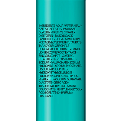 Гель-крем La Roche-Posay Effaclar A.Z. с комплексом трех кислот для уменьшения недостатков проблемной кожи лица, 40 мл