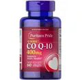 Коензим Q-10 Puritan's Pride CO Q10 400 мг (Q-SORB), 60 гелевих капсул
