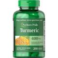 Куркума Puritan's Pride Turmeric 400 мг, 200 капсул
