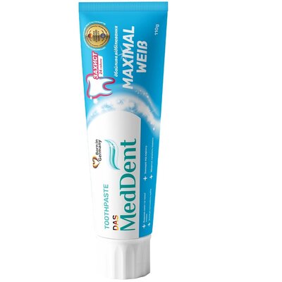 Зубная паста Das MedDent бережное отбеливание, 110 г
