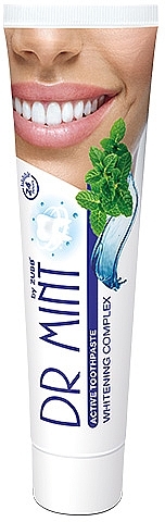 Зубна паста Dr. Mint By Zubb Відбілююча, 130 г