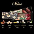 Набір батончиків Misso Fitbar фруктово-горіхових, 20 штук по 30 г