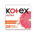 Прокладки гігієнічні Kotex Ultra нормал, сіточка, 30 шт
