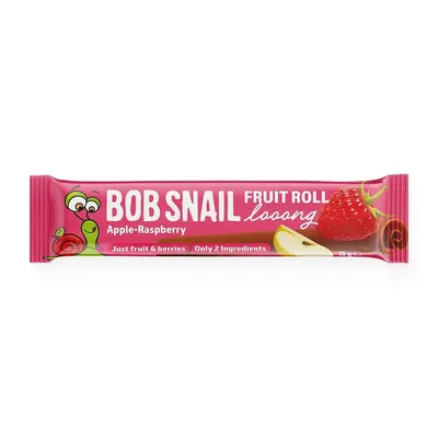 Цукерки Bob Snail Fruit Roll Looong яблуко-малина, 15 г