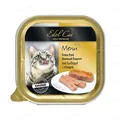 Корм вологий для кішок Edel Cat ніжний паштет з птахом, 100 г