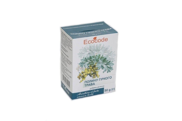 Полыни горькой трава Ecocode, 50 г