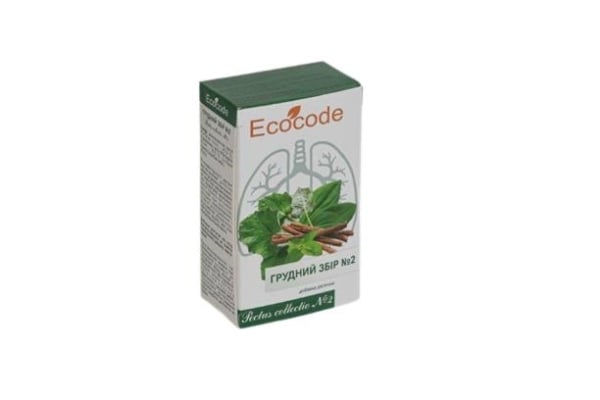 Грудной сбор №2 Ecocode по 1,5 г №20 в фил.-пак.