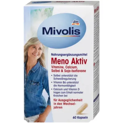 Вітамінний комплекс Mivolis Meno Aktiv, 60 капсул