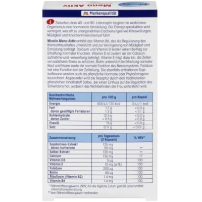 Витаминный комплекс Mivolis Meno Aktiv, 60 капсул