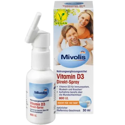Вітамін D3 Mivolis Vitamin D3 спрей, 30 мл