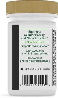 Вітамін В12 Nature's Way Vitamin B-12 смак вишні, 100 льодяників