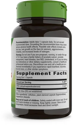 ДГЕА Nature's Way Youthful You DHEA 5 мг, 60 веганських капсул