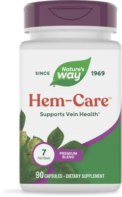 Здоров'я вен Nature's Way Hem-Care, 90 капсул
