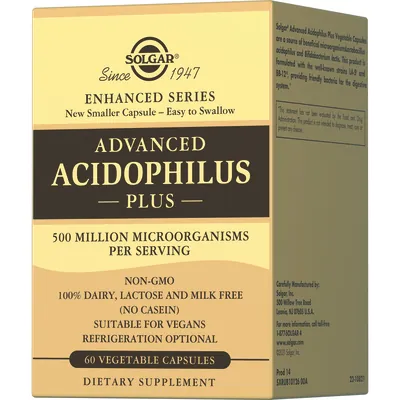 Ацидофілус плюс Solgar Advanced Acidophilus Plus вег. капсули №60