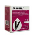 Тест-смужки Glanber BG01 для визначення глюкози в крові, 50 штук