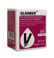 Тест-смужки Glanber BG01 для визначення глюкози в крові, 50 штук