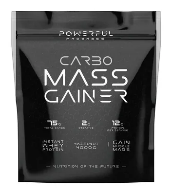 Гейнер Powerful Progress Carbo Mass Gainer фундук, 4 кг