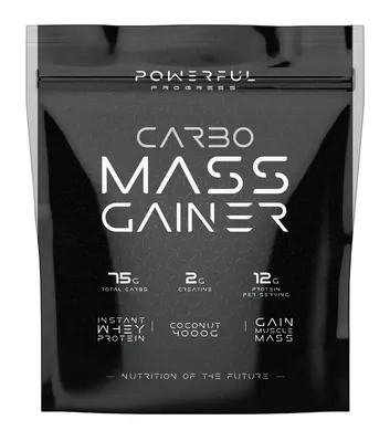 Гейнер Powerful Progress Carbo Mass Gainer кокос, 4 кг