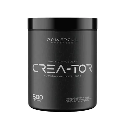 Креатин Powerful Progress Crea-Tor лимон-лайм, 500 г