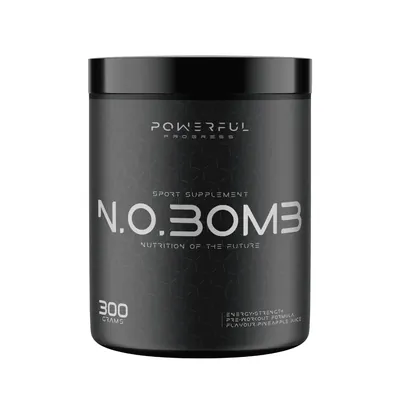 Передтренувальний комплекс Powerful Progress N.O.Bomb ананас, 300 г