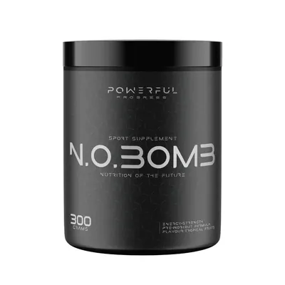 Передтренувальний комплекс Powerful Progress N.O.Bomb тропічний мікс, 300 г