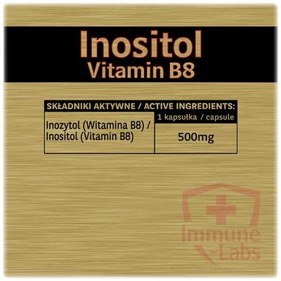 Інозитол Immune Labs Inositol 500 мг, 120 капсул
