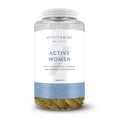 Мультивітаміни для жінок MyProtein Active Woman, 120 таблеток
