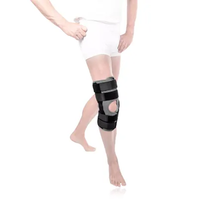 Бандаж на колінний суглоб Orthoteh Knee Brace Long ORT-90102 посилений, розмір L