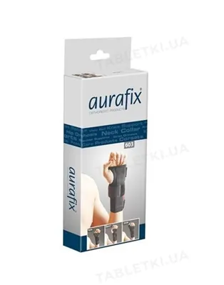 Бандаж на променезап'ястковий суглоб Aurafix 3607, лівий, розмір універсальний