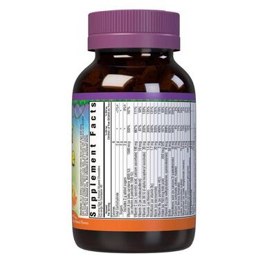 Мультивитамины для детей Bluebonnet Nutrition Rainforest Animalz Multiple, вкус апельсина, 90 жевательных конфет
