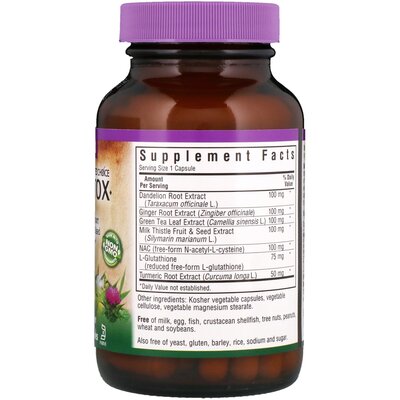 Комплекс для детоксикации печени Bluebonnet Nutrition Targeted Choice Liver Detox капсулы №60