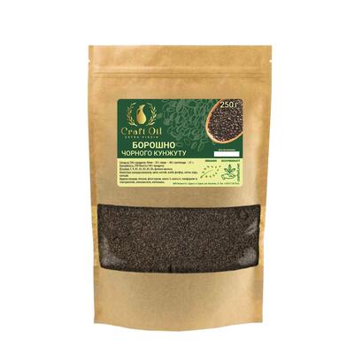 Мука черного кунжута CraftOil, 250 г