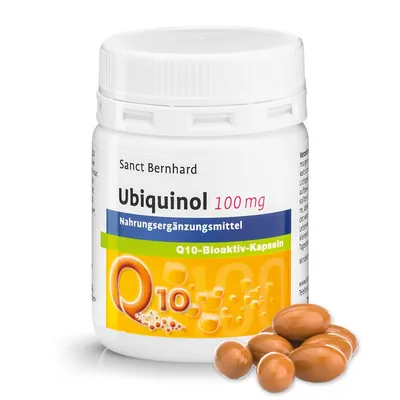 Убіхінол Q10 Sanct Bernhard Ubiquinol Q10 100 мг, 75 капсул