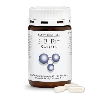 Комплекс 3-B-Fit Sanct Bernhard 3-B-Fit (В6, В9, В12), 120 капсул