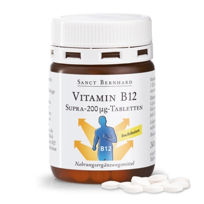Витамин-B12-Supra Sanct Bernhard Vitamin-B12-Supra, 240 таблеток