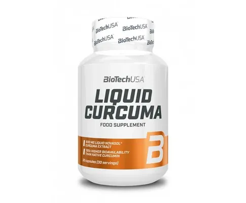 Куркума Biotech Liquid Curcuma, 30 капсул