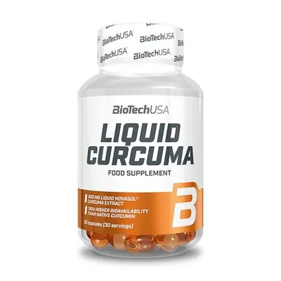 Куркума Biotech Liquid Curcuma, 30 капсул
