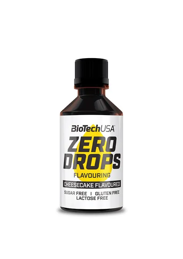 Підсолоджувач Biotech Zero Drops чизкейк, 50 мл