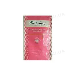 Шампунь для собак та котів VetExpert Specialist 200357 антисеборейний, антибактеріальний, 15 мл