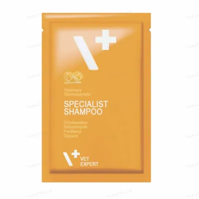 Шампунь для собак та кішок VetExpert Specialist 201224 антибактеріальний, протигрибковий, 15 мл
