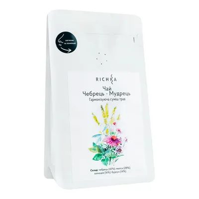 Фіточай Richka Чебрець - мудрець, 50 г