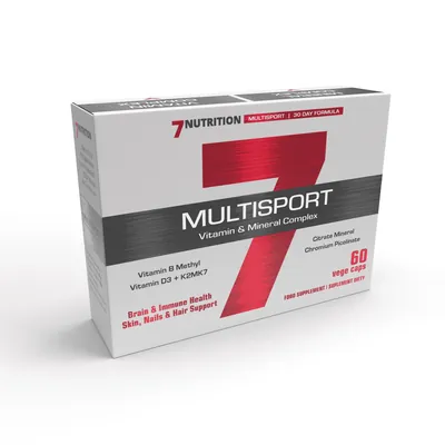 Комплекс вітамінів та мінералів 7Nutrition Multisport, 60 капсул
