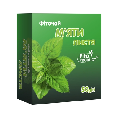 Фиточай Фитопродукт Мяты листья по 50 г