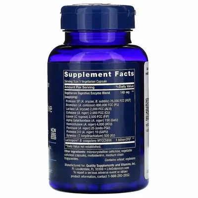 Супер ферменти з пробіотиками Life Extension Super Digestive Enzymes with Probiotics капсули №60