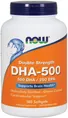 Докозагексаєнова кислота NOW DHA-500 Fish Oil м'які капсули №180