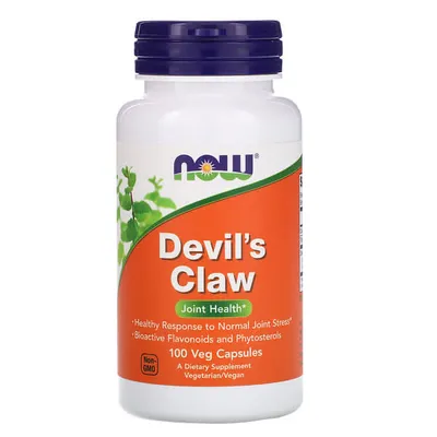 Кіготь Диявола (Гарпагофітум) NOW Devil's Claw вег. капсули №100