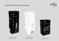 Ирригатор Vega VT-1000 B портативный, черный
