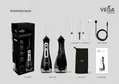 Іригатор Vega VT-1000 B портативний, чорний