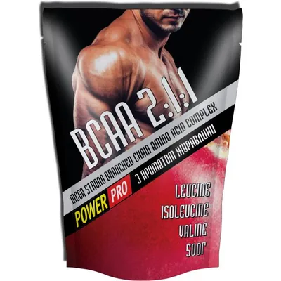 Амінокислота Power Pro Bcaa 2:1:1 журавлина, 500 г